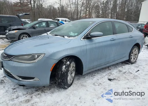 2015 Chrysler 200 Limited from USA, damaged, VIN 1C3CCCAB0FN654180